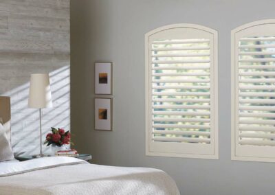 Shutters are classic and functional, offer a great insulation value on windows and are easy to clean and maintain.